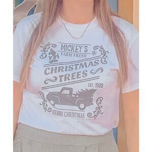 DISNEY Inspired Mickey’s Christmas Tree Farm Short Sleeve T-Shirt